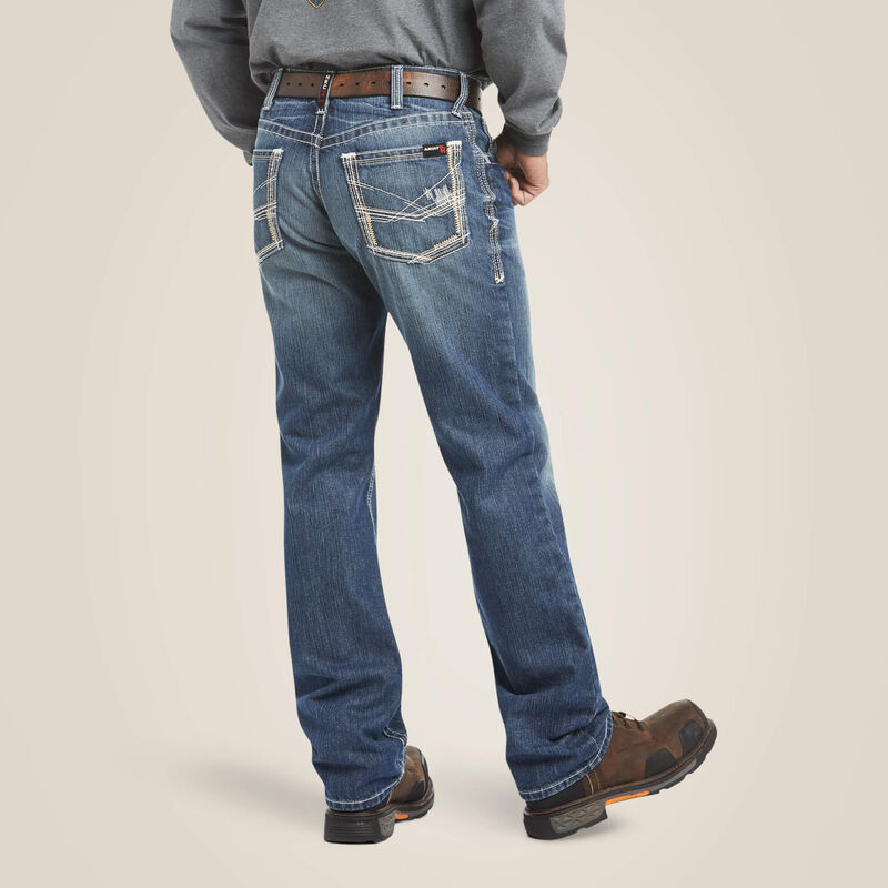 Ariat - FR M4 Ridgeline - Glacier Wash - Boot Cut Jeans - Becker Safety and Supply