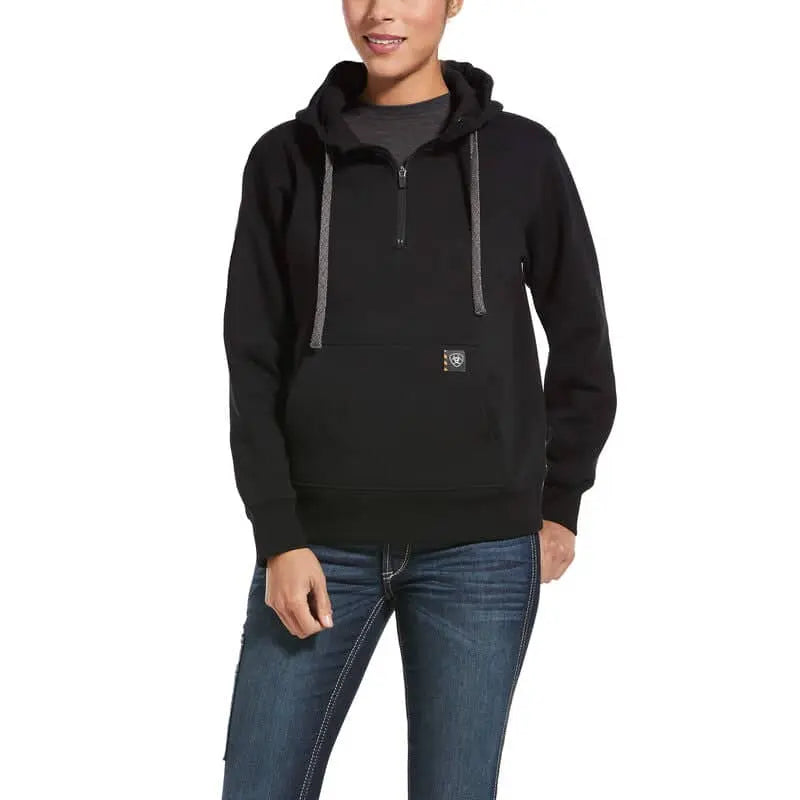 ARIAT - Women's Rebar Skill Set 1/2 Zip Hoodie - Becker Safety and Supply