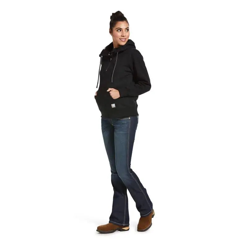 ARIAT - Women's Rebar Skill Set 1/2 Zip Hoodie - Becker Safety and Supply