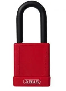 ABUS - 74/40 B KA Red 1-1/2‚ Shackle - Red - Keyed Alike - Aluminum Body Safety Padlock - Becker Safety and Supply