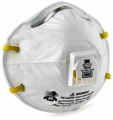 3M - 8010V Particulate Respirator Vented N95 (Pack of 10) - Becker Safety and Supply