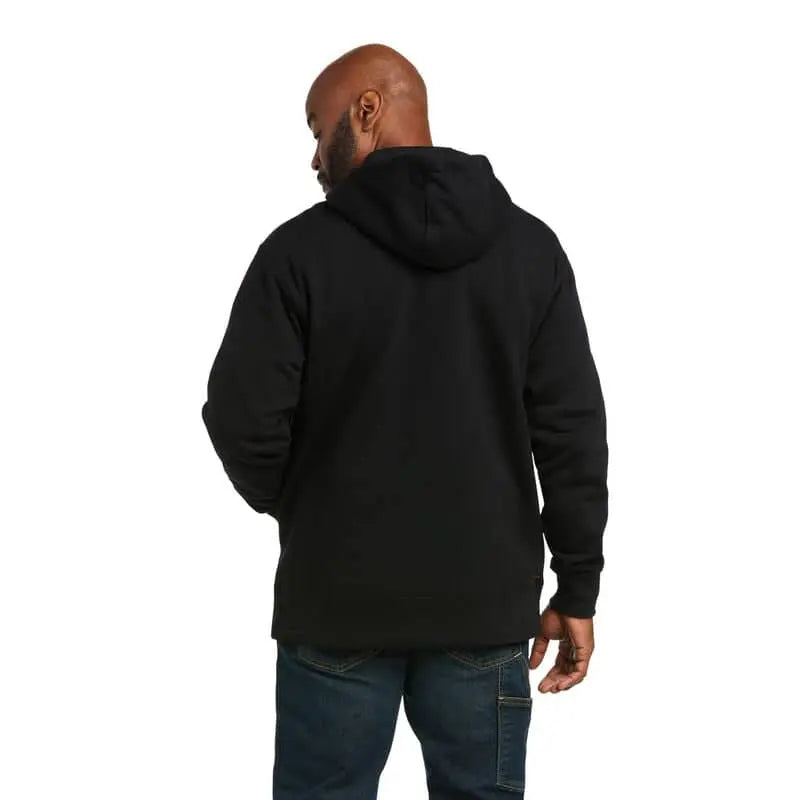 ARIAT - Mens Rebar Workman 1/4 Zip Hoodie - Becker Safety and Supply