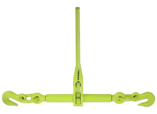 5/16 - 3/8 G80 Ratchet Load Binder - Hi Viz Green - 2pk - Becker Safety and Supply