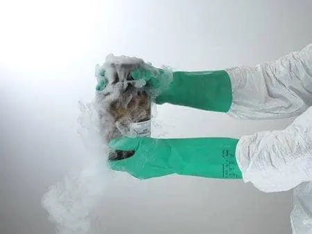 ANSELL - Nitrile Gloves, Green - Becker Safety and Supply