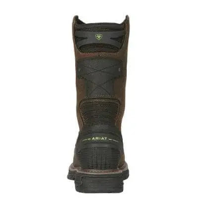 ARIAT - Catalyst VX Work Wide Square Toe Waterproof Composite Toe Work Boot, Bruin Brown - Becker Safety and Supply