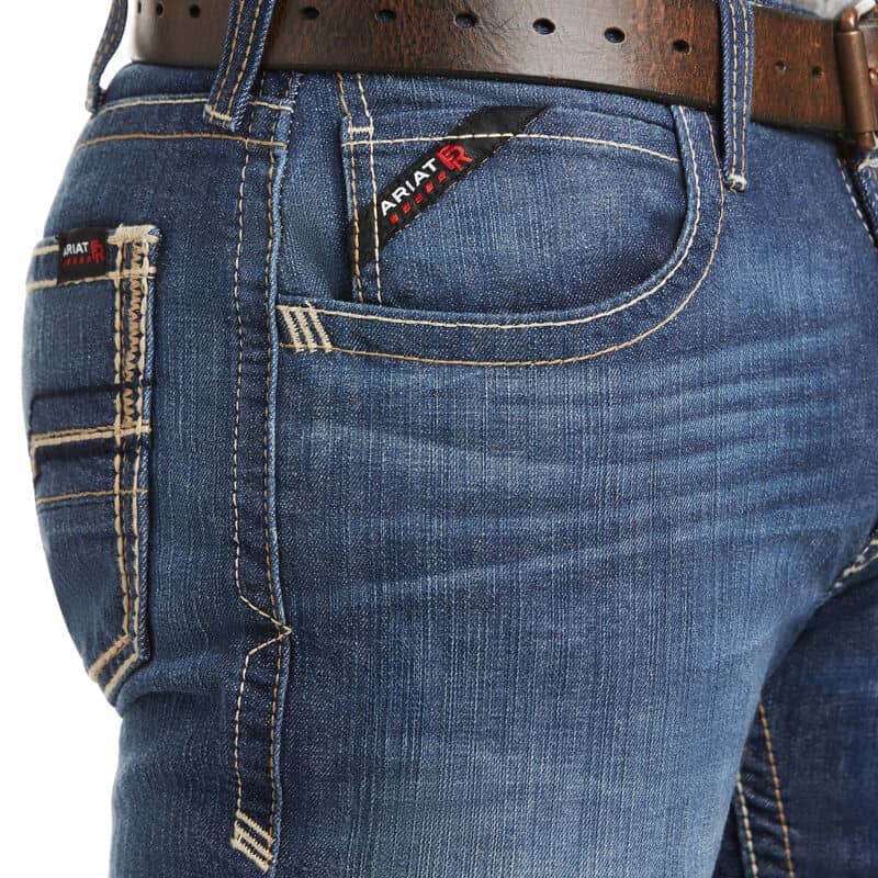 ARIAT - FR M5 Slim DuraStretch Truckee Stackable Straight Jean, Ryley - Becker Safety and Supply