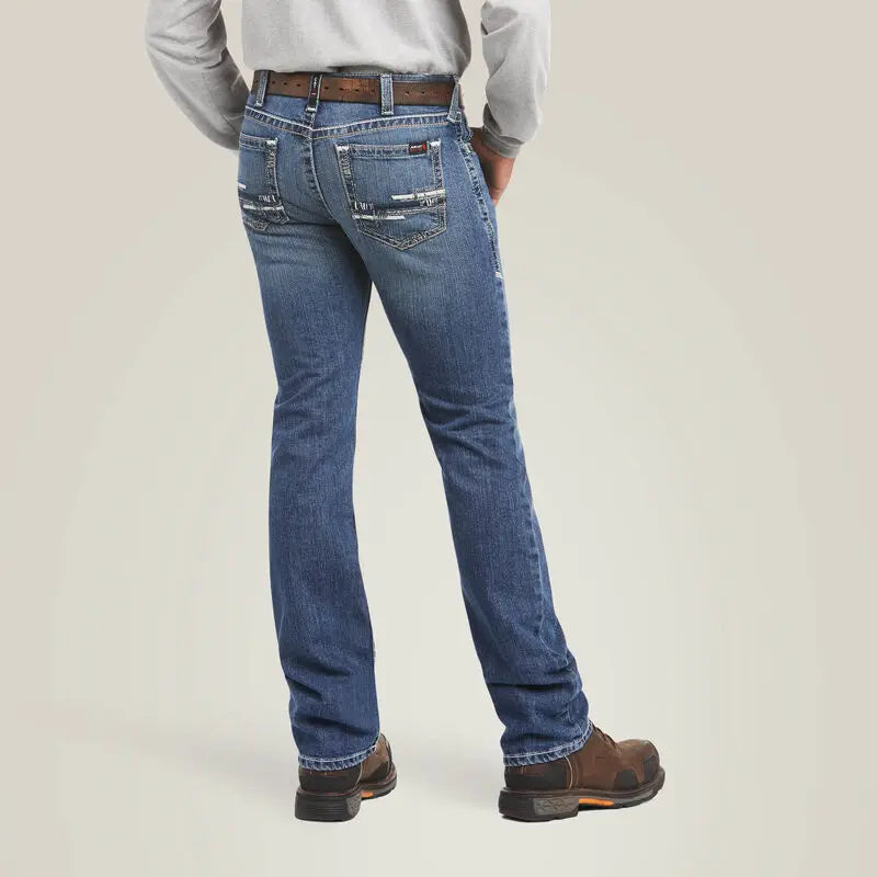 ARIAT - FR M7 Slim DuraStretch Adkins Stackable Straight Leg Jean  Becker Safety and Supply