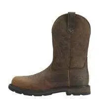 ARIAT - Groundbreaker Steel Toe Work Boot, Brown - Becker Safety and Supply