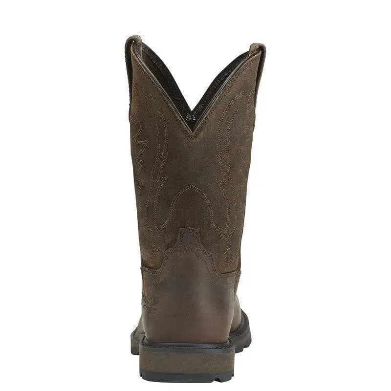 ARIAT - Groundbreaker Steel Toe Work Boot, Brown - Becker Safety and Supply