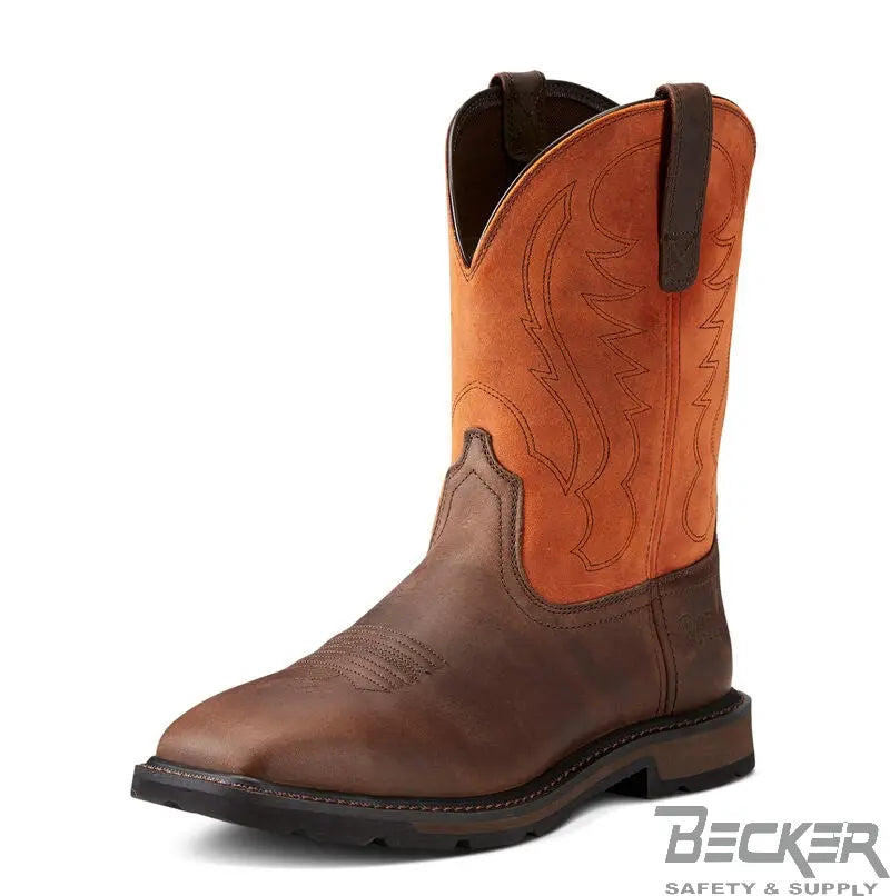 ARIAT - Groundbreaker Wide Square Toe Steel Toe Work  Becker Safety and Supply