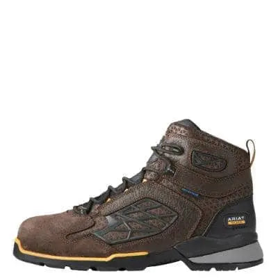 ARIAT - Rebar Flex 6" Waterproof Composite Toe Work Boot, Chocolate Brown - Becker Safety and Supply