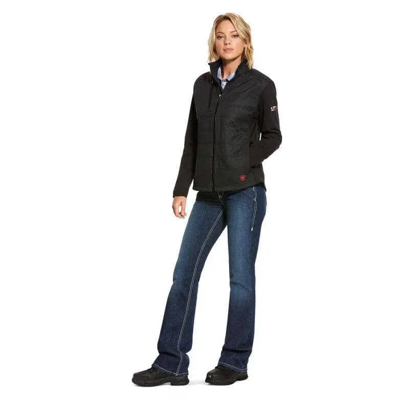 ARIAT - Women's FR Cloud 9 Insulated Jacket, Black - Becker Safety and Supply