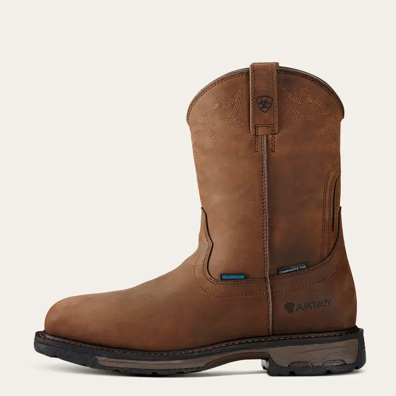 ARIAT - WorkHog Wellington Waterproof Composite Toe Work Boot - Becker Safety and Supply