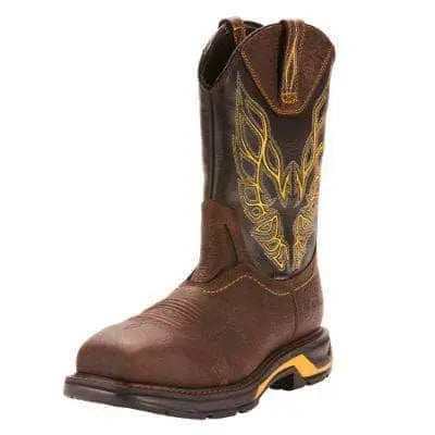 ARIAT - WorkHog XT Firebird Carbon Toe Work Boot, Bruin Brown - - Becker Safety and Supply