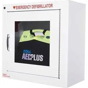 AED Metal Wall Cabinet w/ Alarm - Becker Safety and Supply