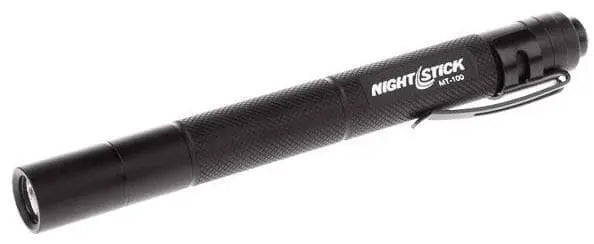 BAYCO - MINI-TAC Aluminum Flashlight 100 Luman and Water Resistant - BLACK - Becker Safety and Supply