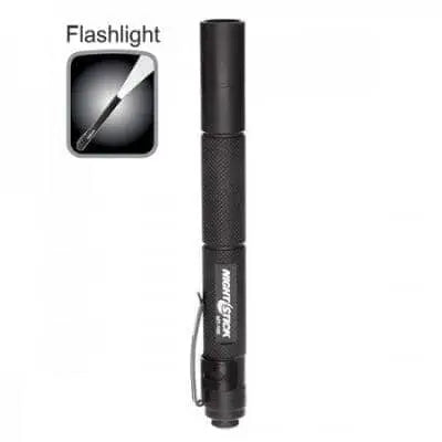 BAYCO - MINI-TAC Aluminum Flashlight 100 Luman and Water Resistant - BLACK - Becker Safety and Supply