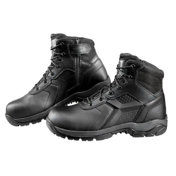 BLACK DIAMOND - 6-INCH WATERPROOF TACTICAL BOOT - SIDE ZIP COMP SAFETY TOE, BLACK - Becker Safety and Supply