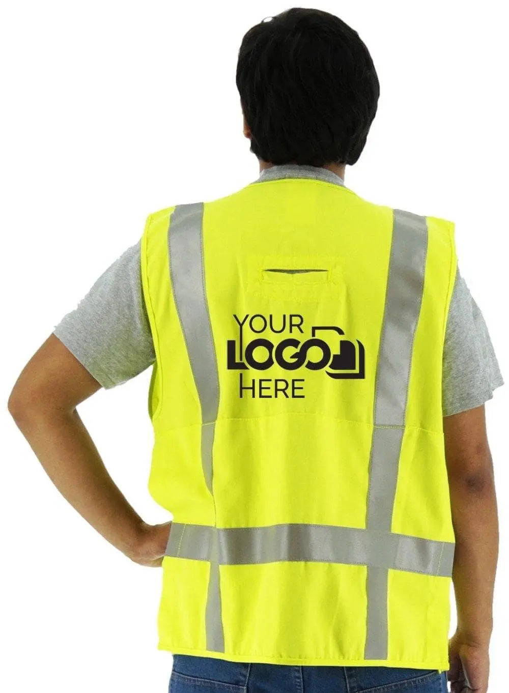 BLAZETEX - FR High Viz Safety Vest, Lime - Becker Safety and Supply