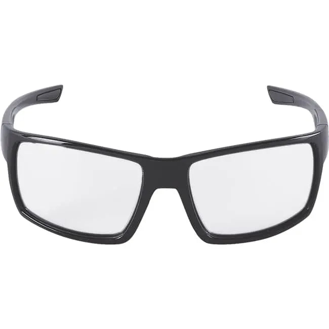 BULLHEAD SAFETY - Sawfish Anti-Fog Lens, Matte Black Frame Safety Glasses, Clear - Becker Safety and Supply