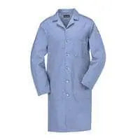 BULWARK - FR Lab Coat, Light Blue - XL - Becker Safety and Supply