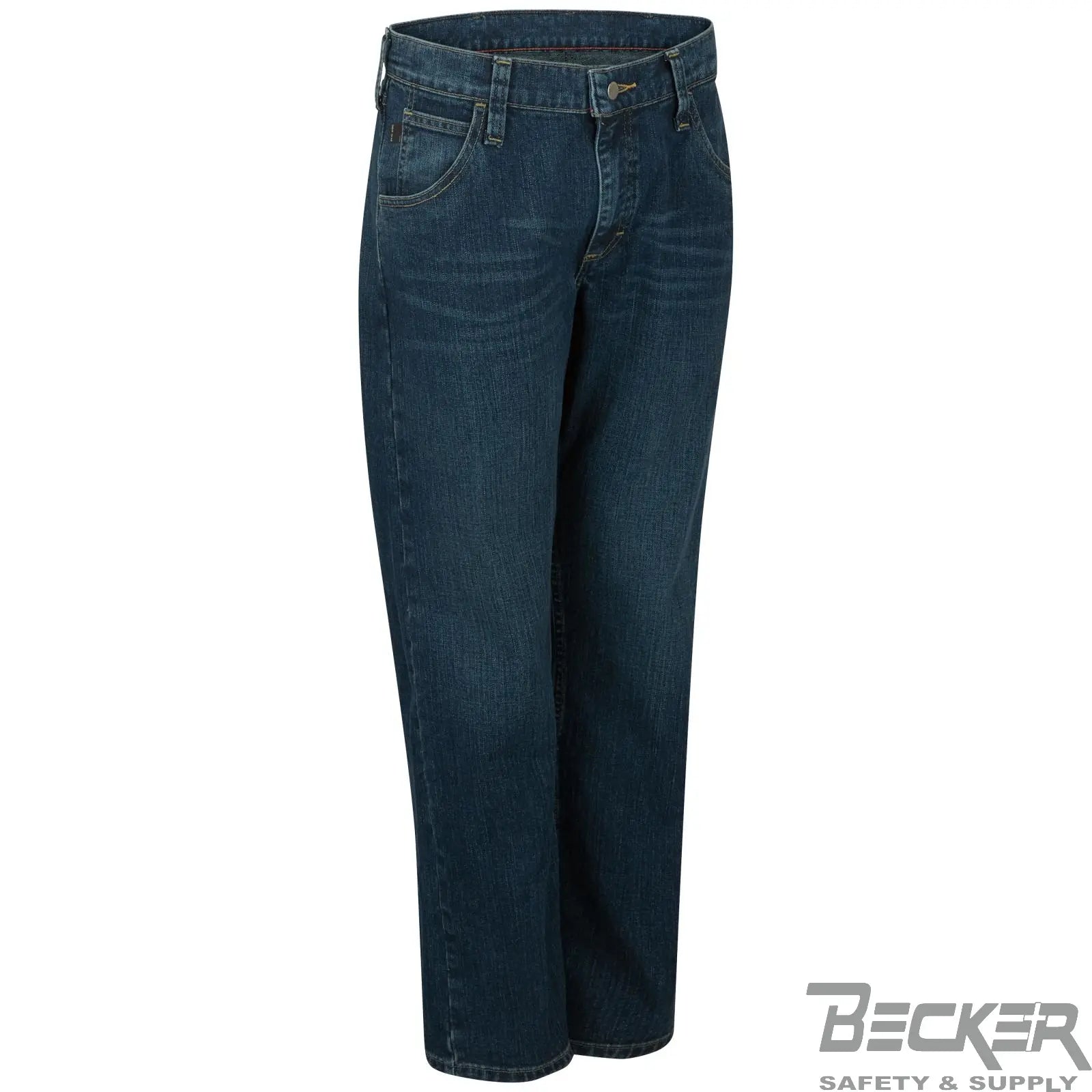 BULWARK - Mens Bulwark FR Straight Fit Stretch Jean  Becker Safety and Supply