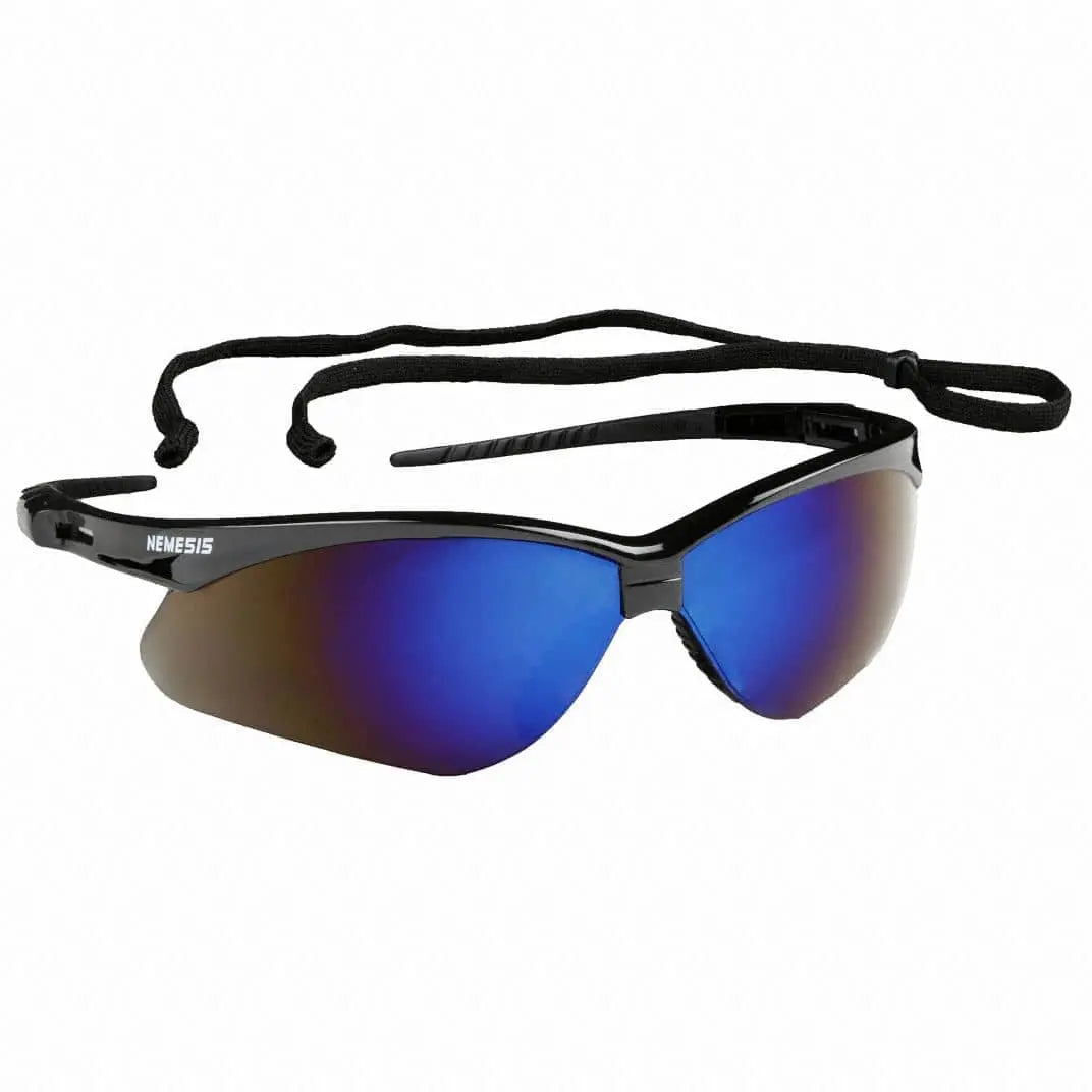 JACKSON SAFETY - Nemesis Blue Lens / Black Frame - Becker Safety and Supply