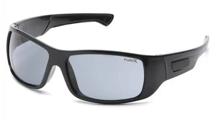 PYRAMEX - FURIX Anti-Fog Gray Lens w/ Black Frame - Becker Safety and Supply