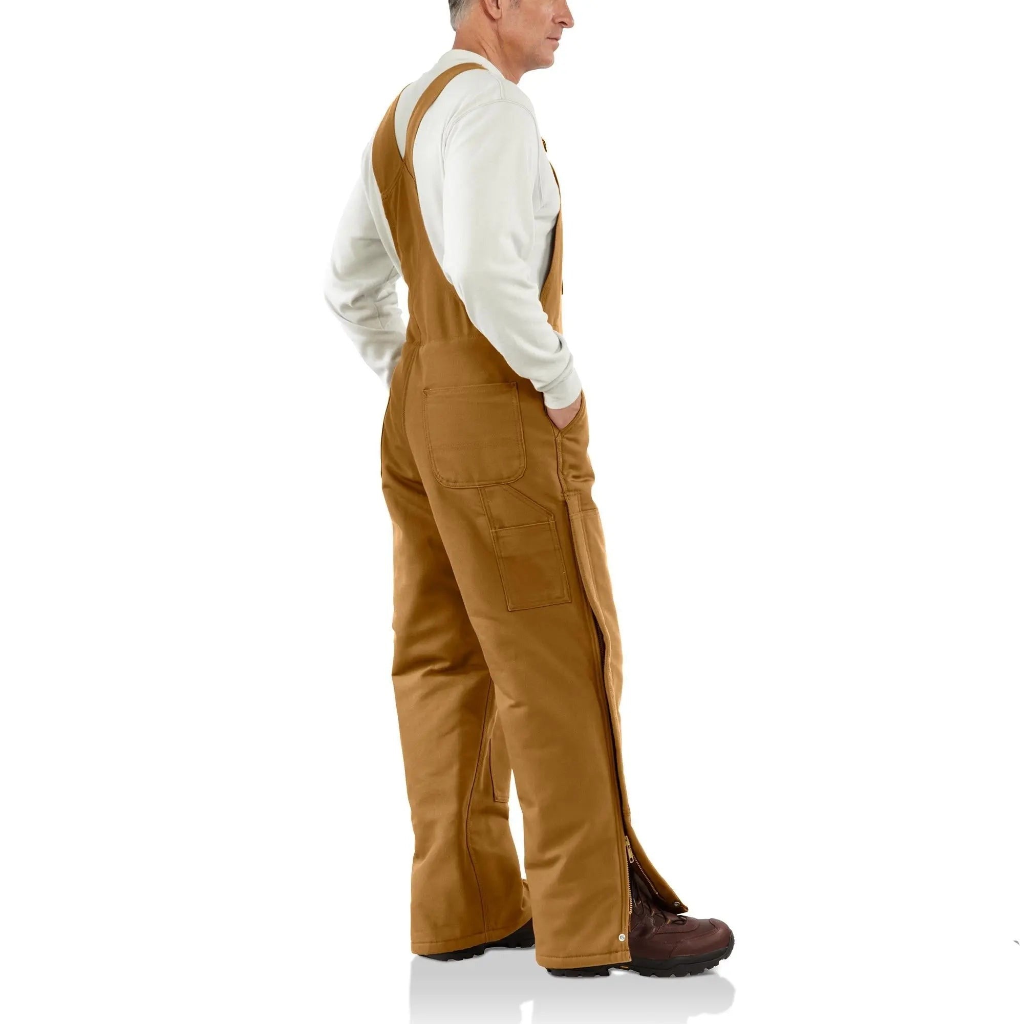 CARHARTT - FR Duck Bib Lined Overall - Becker Safety and Supply