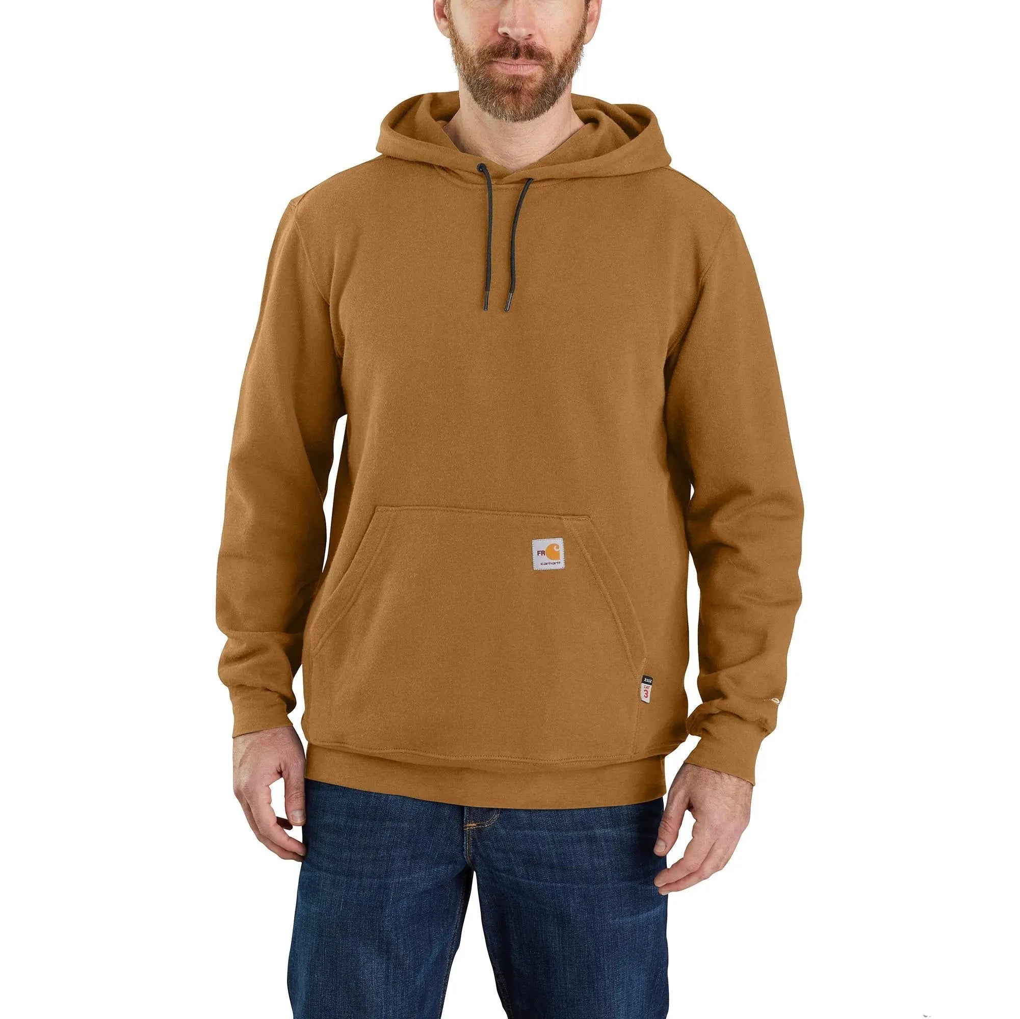 CARHARTT - Flame Resistant Force Loose Fit Midweight Sweatshirt - Becker Safety and Supply