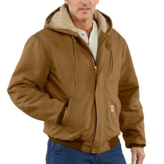 CARHARTT - Flame Resistant Loose Fit Duck Insulated Active Jac - Becker Safety and Supply