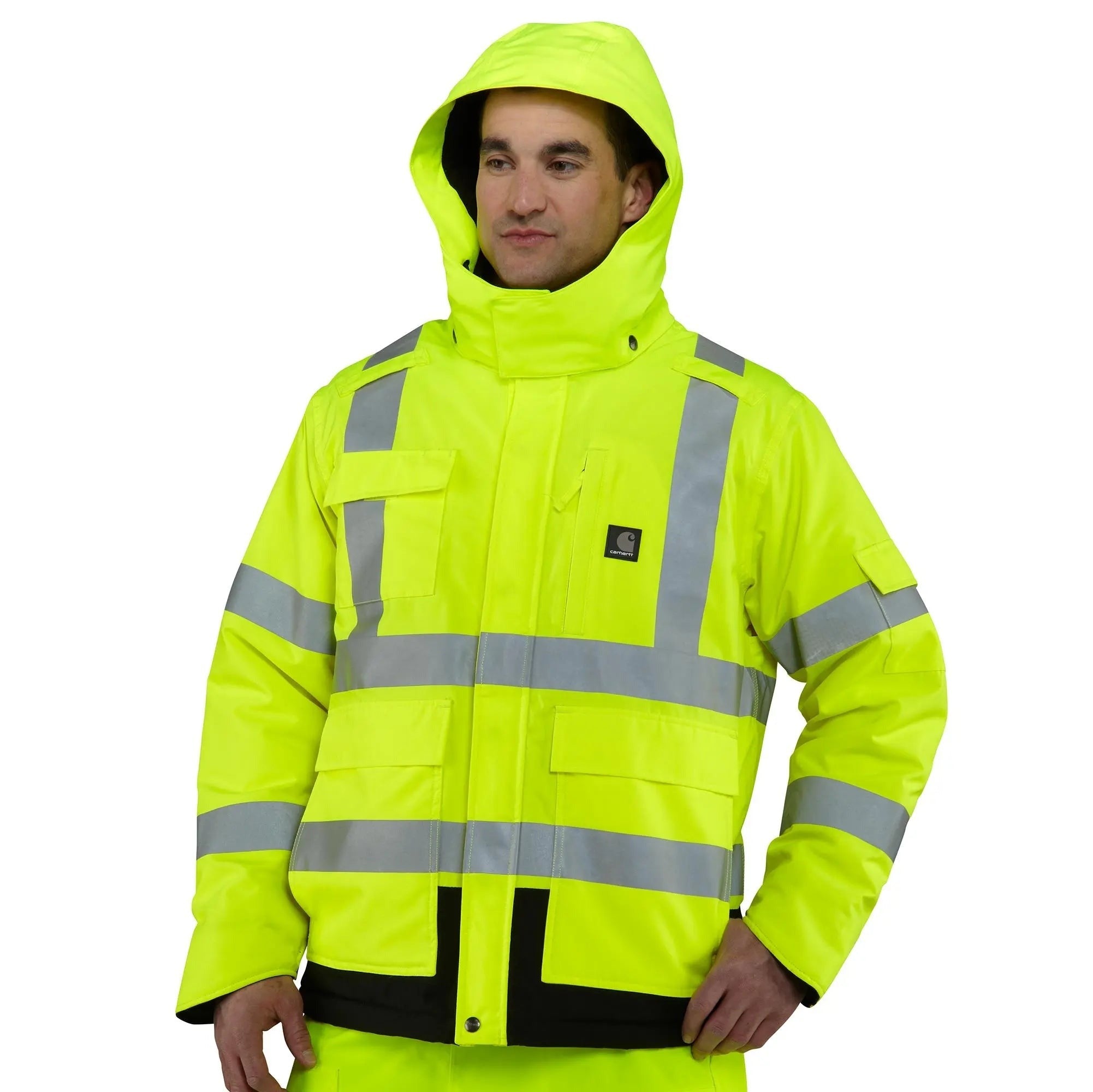 CARHARTT - High Visibility Waterproof Class 3 Sherwood Jacket - Becker Safety and Supply