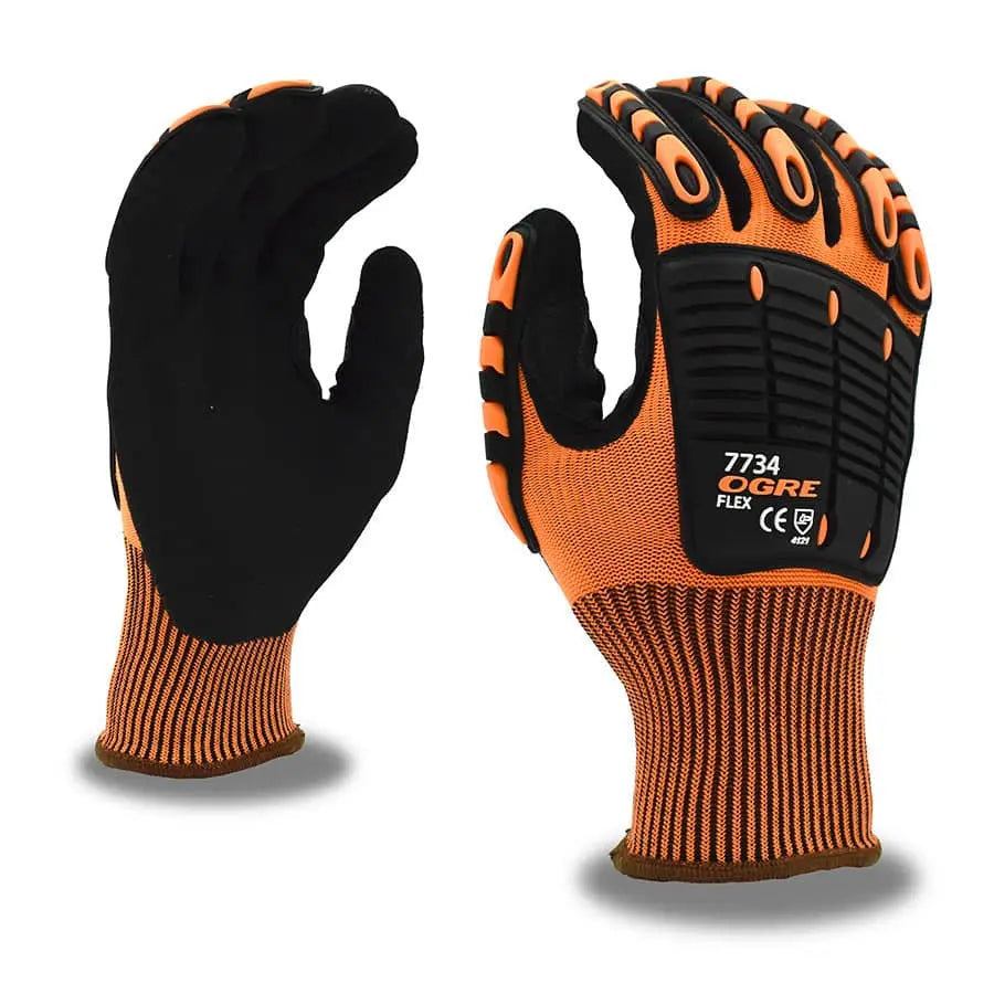 CORDOVA - OGRE Flex Impact Glove with Sandy Nitrile Palm - Becker Safety and Supply