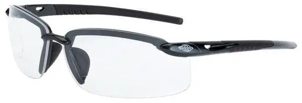 CROSSFIRE - ES5 - Clear Lens - Pearl Grey Frame - Reader - 1.5 Diopter - Becker Safety and Supply