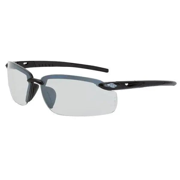 CROSSFIRE - ES5 Premium Safety Eyewear Indoor Outdoor, Matte Black - Becker Safety and Supply