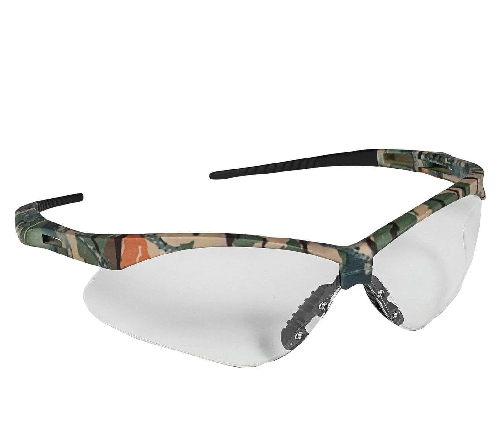 JACKSON SAFETY - Nemesis AF Clear Lens /  Camo Frame - Becker Safety and Supply