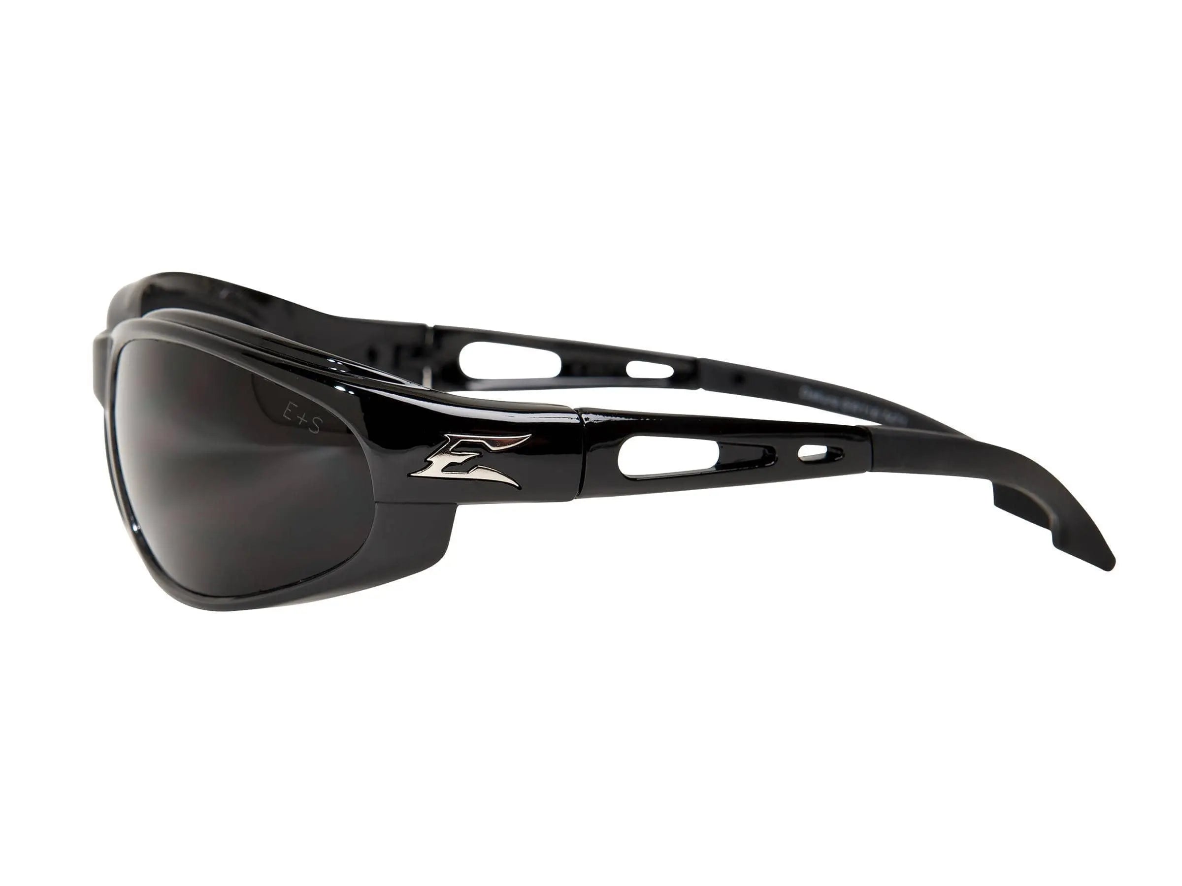 EDGE - DAKURA - Black Frame - Smoke Lens - (ANTI-FOG) - Becker Safety and Supply