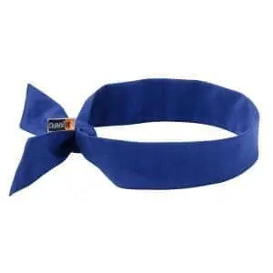 ERGODYNE - Chill-Its 6700FR Cooling Bandana, Blue - Becker Safety and Supply