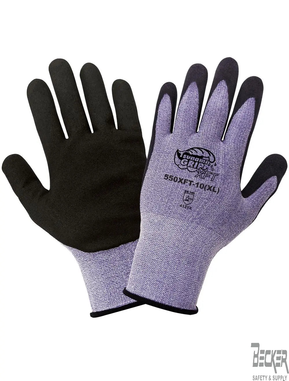 GLOBAL GLOVE - Tsunami Grip, Anti-Static/Electrostatic Compliant Gloves with Cut, Abrasion, and Puncture Resistance - Becker Safety and Supply