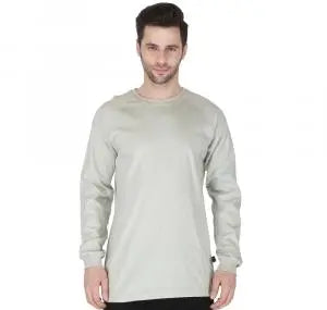 FORGE - MEN'S FR CREW NECK TEE, GREY - Becker Safety and Supply