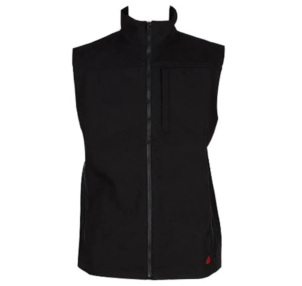 FORGE - Men's FR Ripstop Vest, Black - Becker Safety and Supply