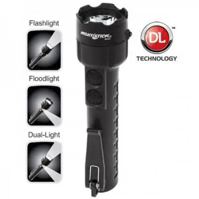 BAYCO - Intrinsically Safe LED Dual Function Flood/Flashlight Tail Switch - Black - Becker Safety and Supply