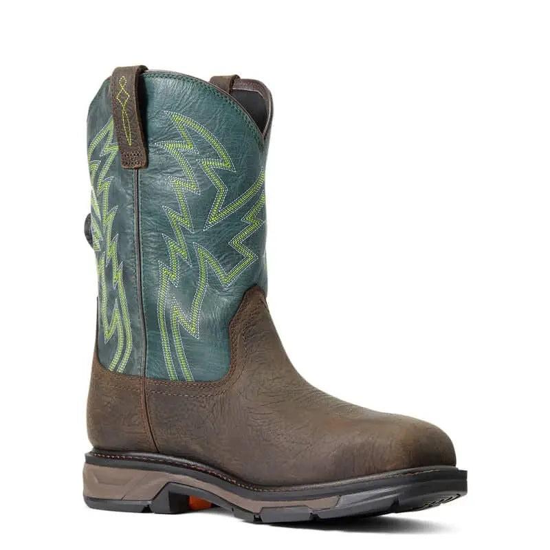 ARIAT  - Workhog XT BOA H2O Carbon Toe, Brown/Forest - Becker Safety and Supply