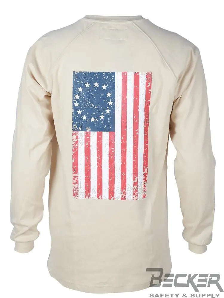 Forge - FR Men'S Graphic Printed Sand Long Sleeve  Becker Safety and Supply