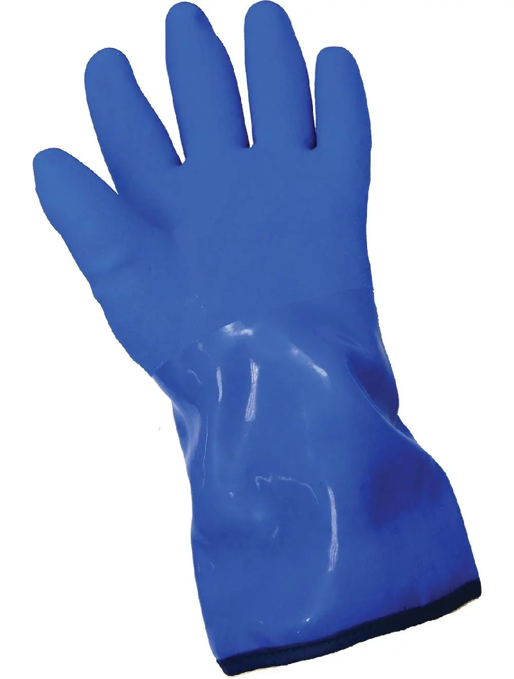 GLOBAL GLOVE - FROG WEAR 12" Blue Insulated PVC Glove - Becker Safety and Supply