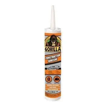 GORILLA GLUE - Gorilla Construction Adhesive, 9oz - Becker Safety and Supply