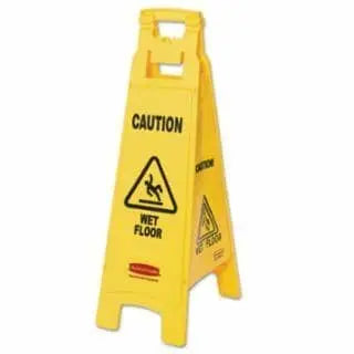 MISCELLANEOUS - Wet Floor Sign Eng/Spsh/Grm - Becker Safety and Supply