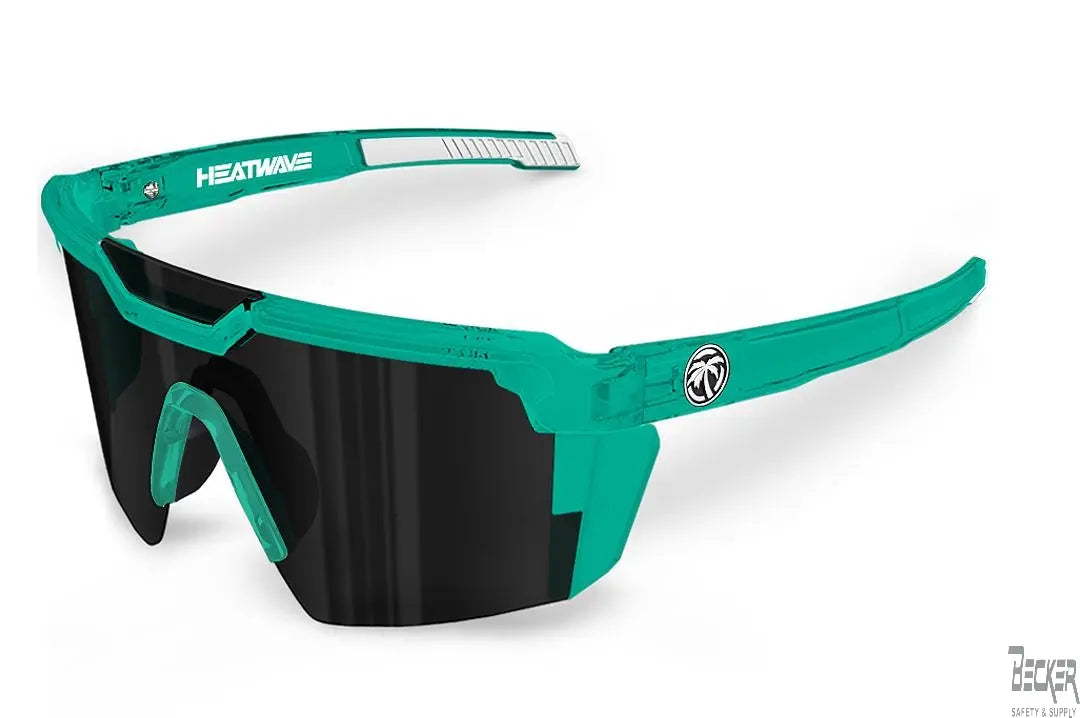 HEATWAVE - FUTURE TECH SUNGLASSES: LAGOON FRAME Z87+, - Becker Safety and Supply