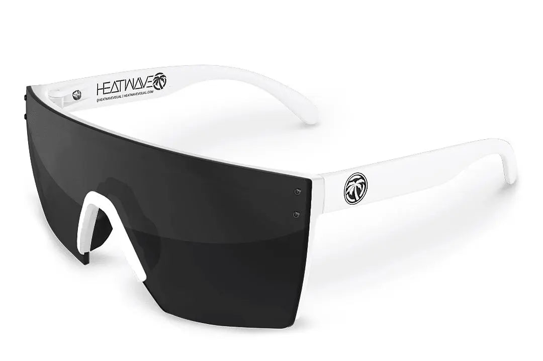 HEATWAVE - Lazerface Z.87 White Frame Sunglasses - Becker Safety and Supply