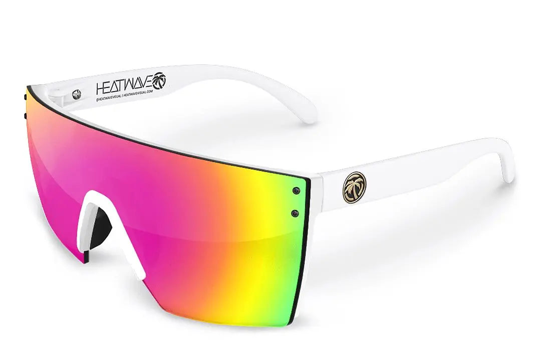 HEATWAVE - Lazerface Z.87 White Frame Sunglasses - Becker Safety and Supply